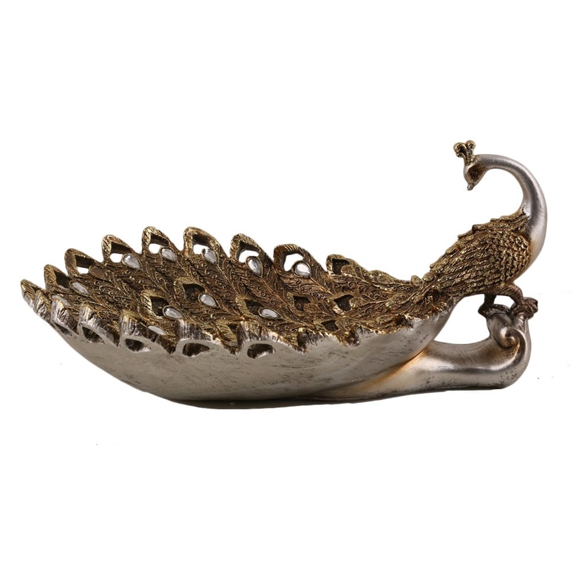 LUCKY ART TAVUS KUSU TABAK 30 CM