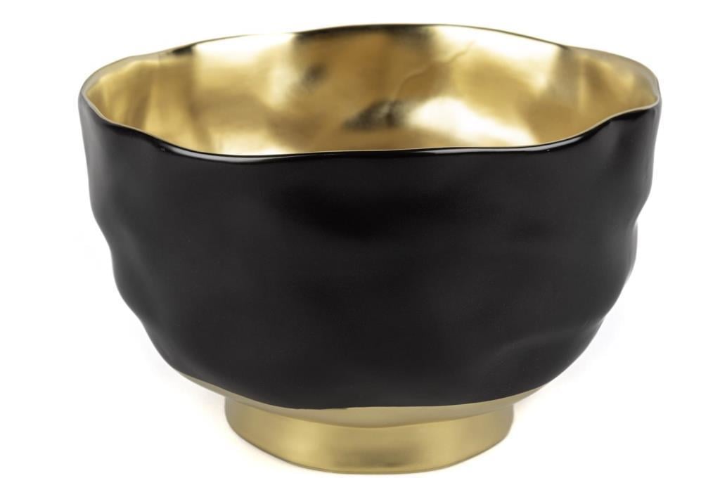 Mikasa Moor Siyah Gold Porselen Kase 20x13cm