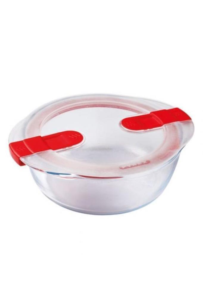 Pyrex 207PH00/7145 Yuvarlak Saklama Kabı Mikrodalga 1,1L