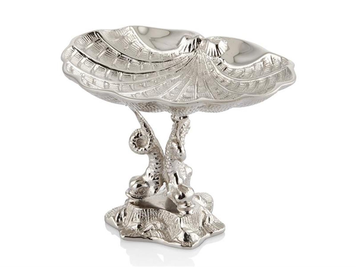 SHELL DENİZ KABUĞU DEKORATİF SILVER 10X10X14 CM