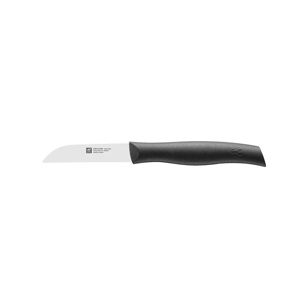 Zwilling Twin Grip Sebze ve Meyve Bıçağı Paslanmaz Çelik Bıçak - 8 cm (Siyah)