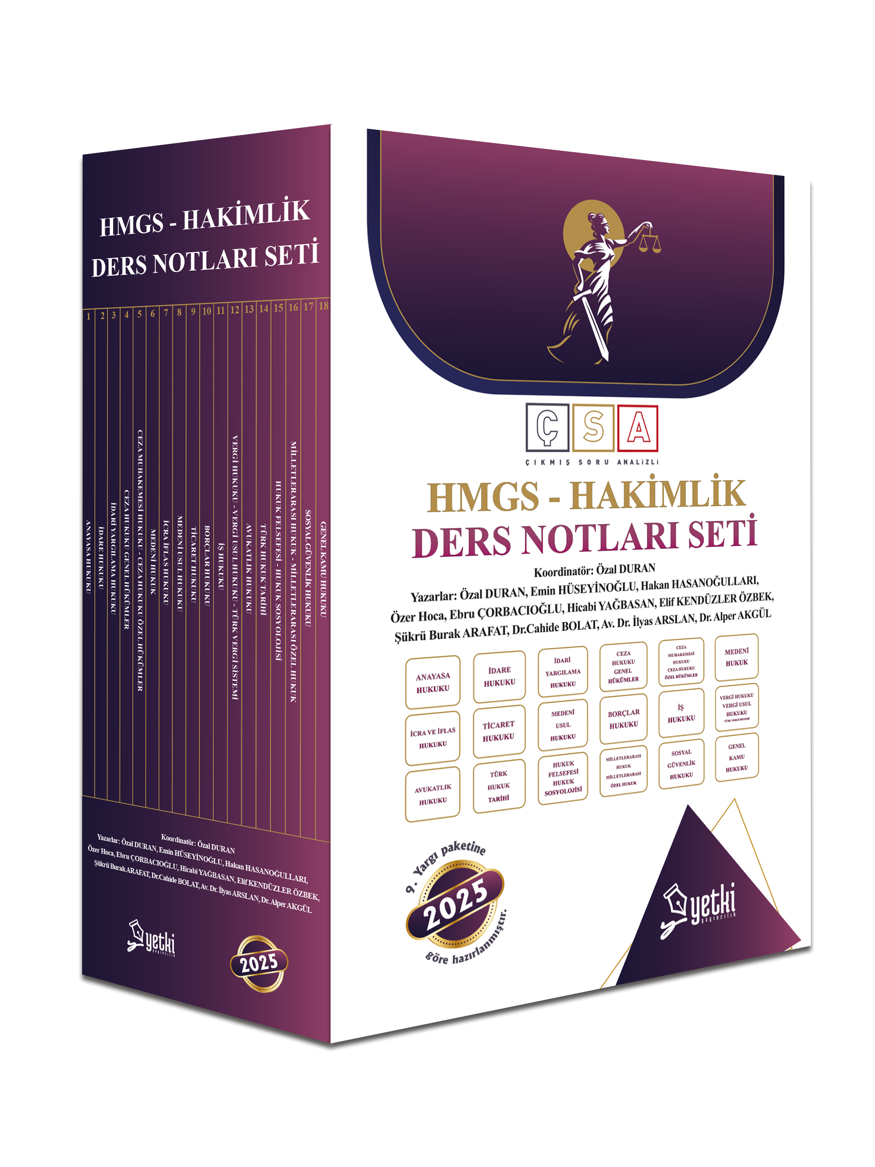 ÇSA HMGS VE HAKİMLİK DERS NOTU 2025