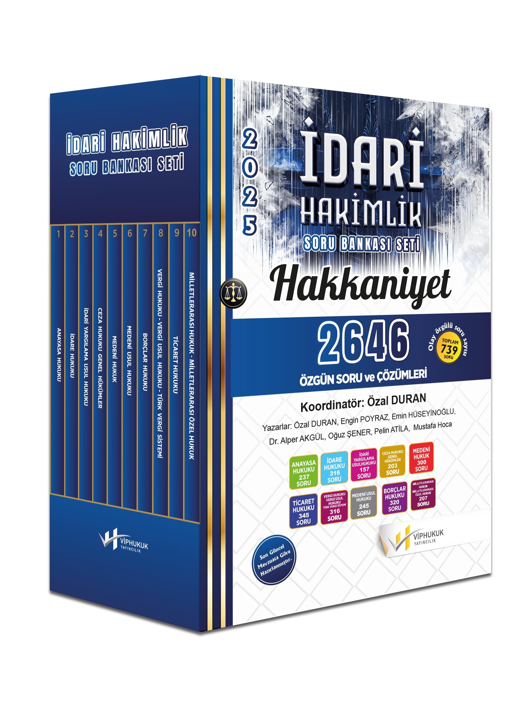 HAKKANİYET İDARİ HAKİMLİK SORU BANKASI SETİ 2025