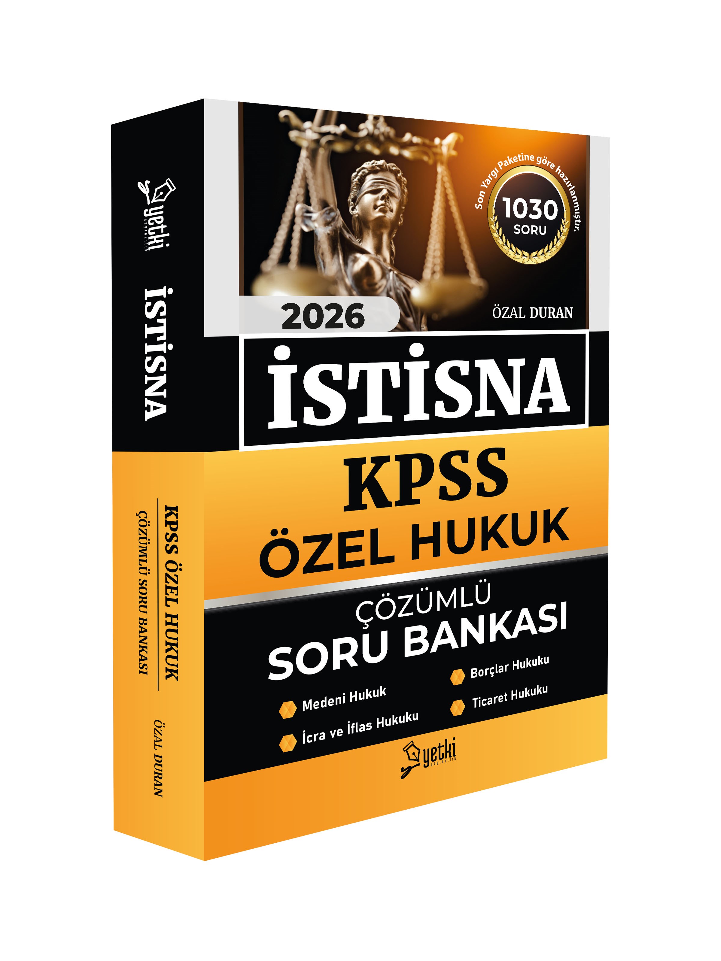 İstisna özel hukuk kpss çözümlü soru bankası 2026