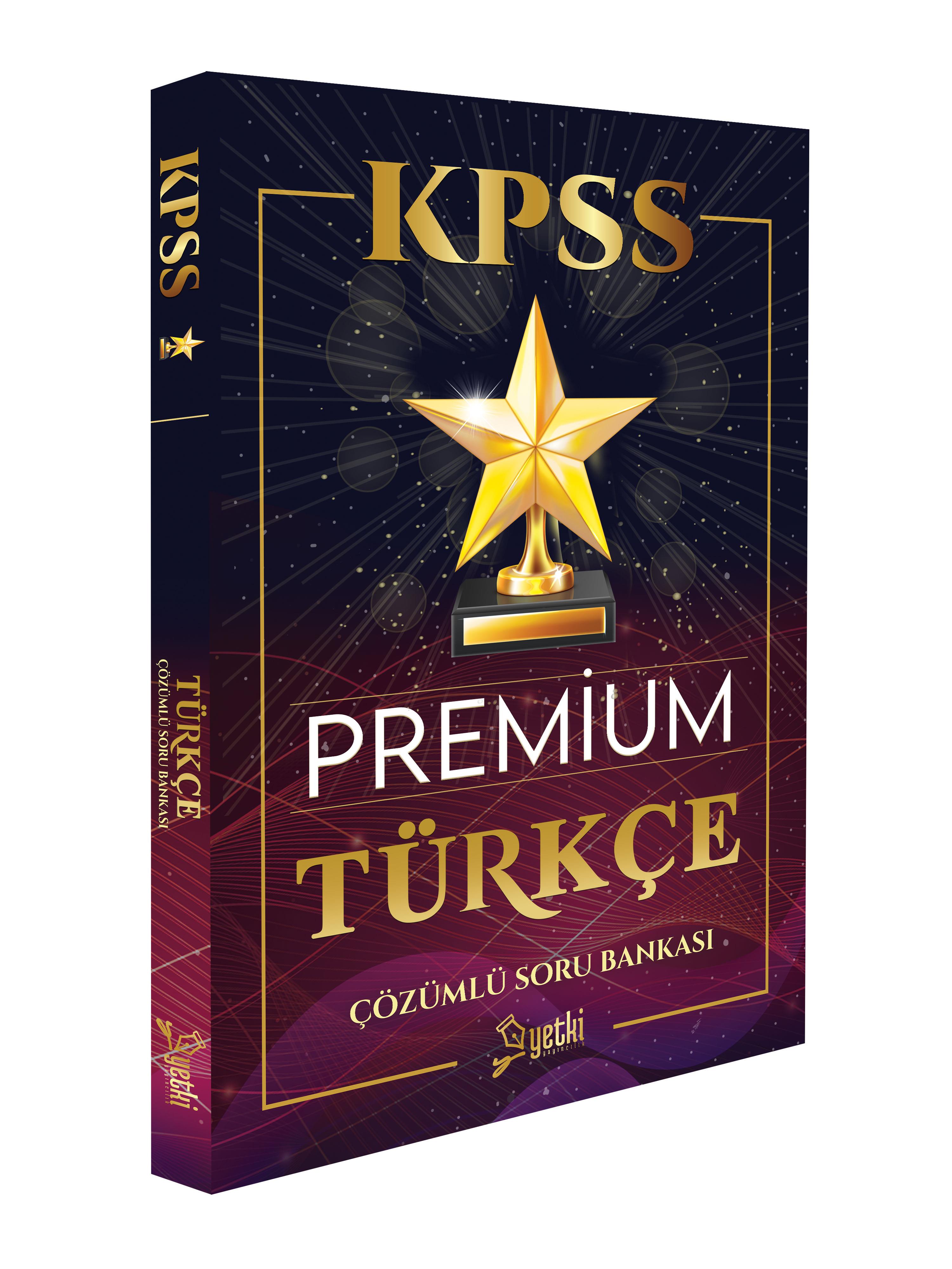 KPSS PREMİUM TÜRKÇE ÇÖZÜMLÜ SORU BANKASI
