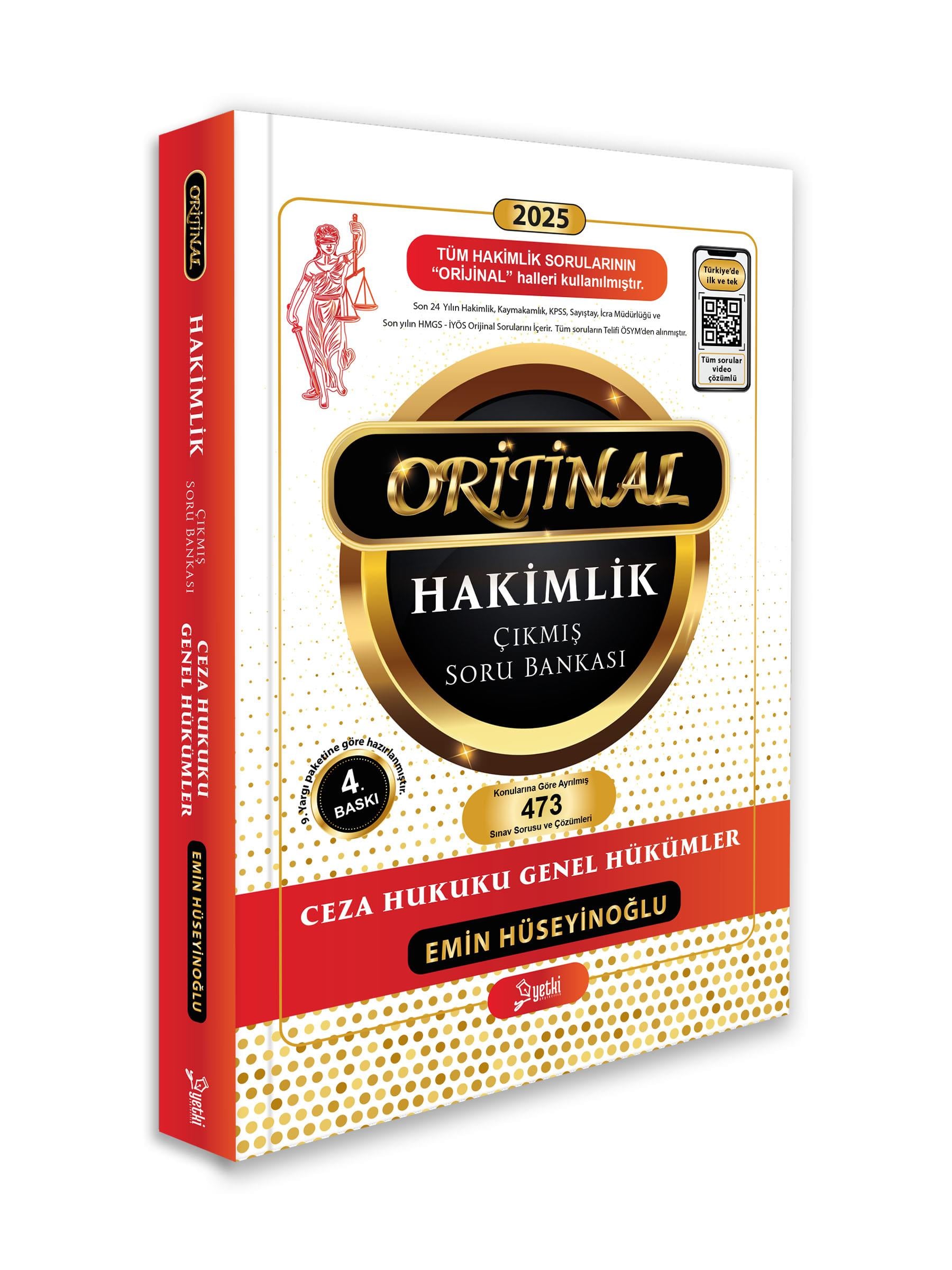 Orijinal ceza hukuku hakimlik çıkmış soru bankası 2024