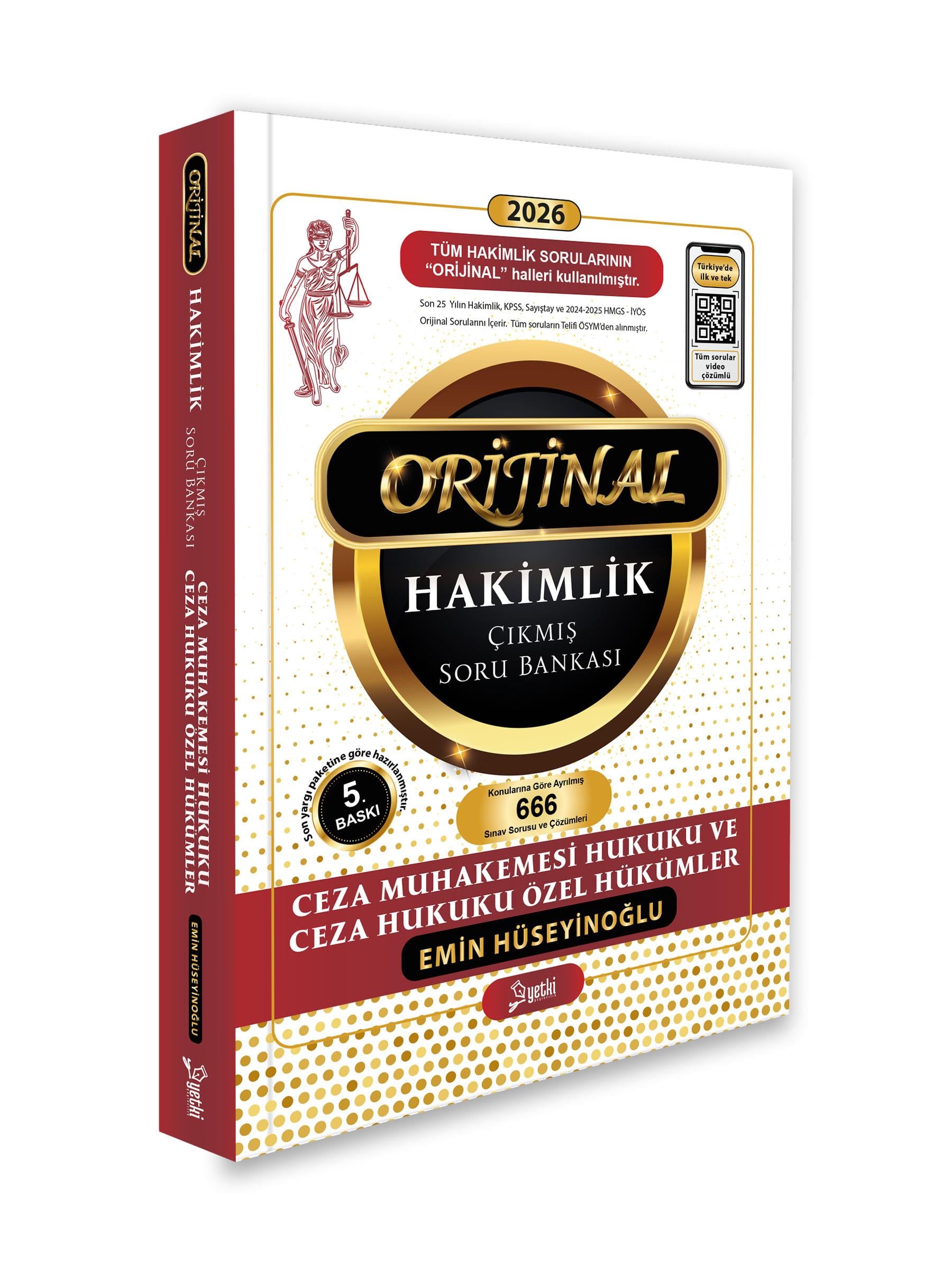 Orijinal ceza muhakemesi hukuku hakimlik çıkmış soru bankası 2026
