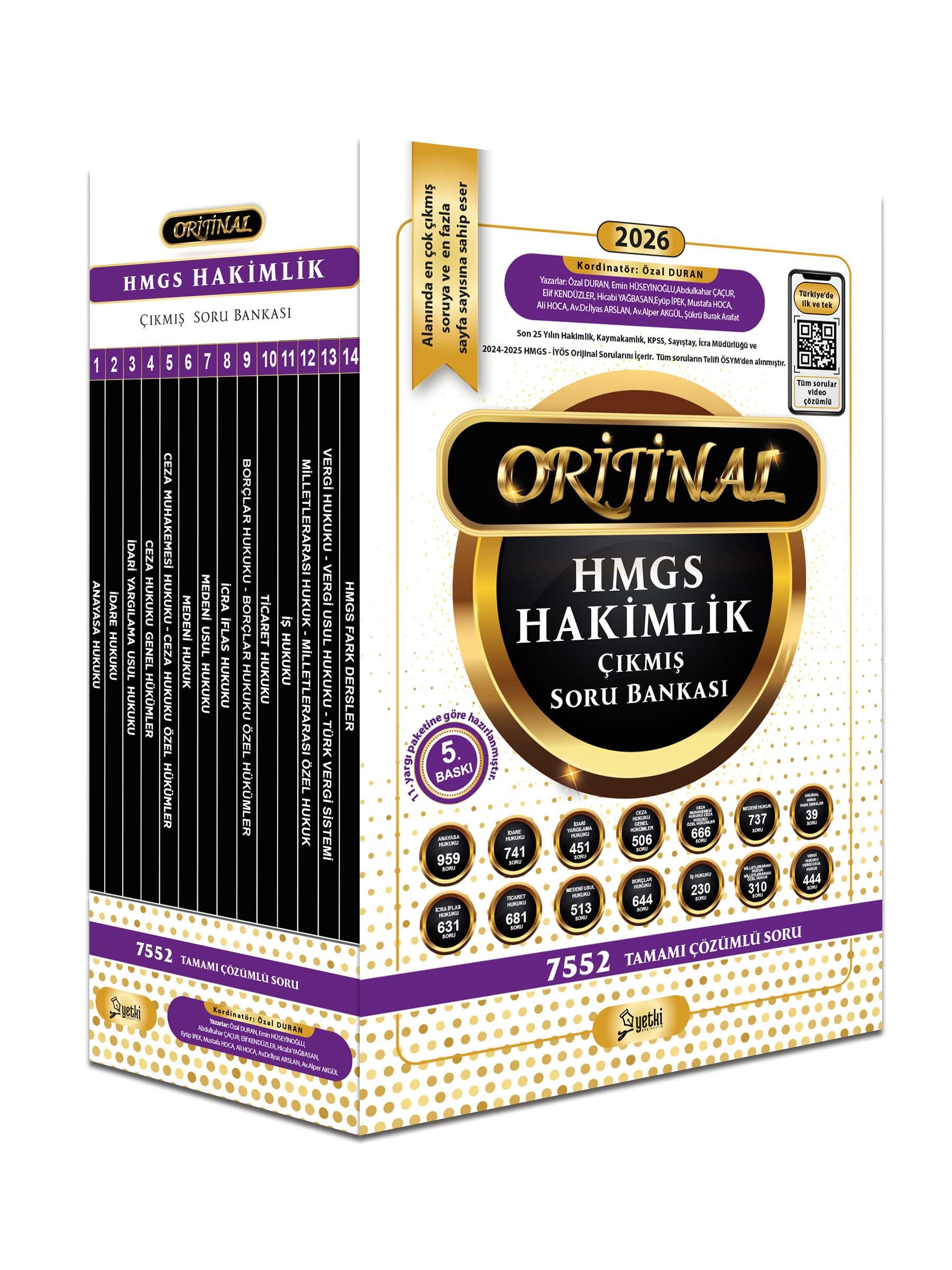 ORİJİNAL HMGS-HAKİMLİK ÇIKMIŞ SORU BANKASI 2026