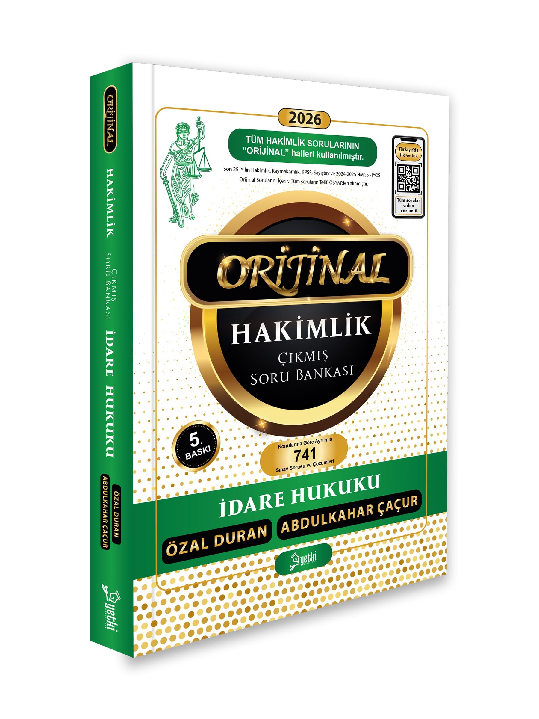 Orijinal İdare Hukuku Hakimlik Çıkmış soru Bankası 2026