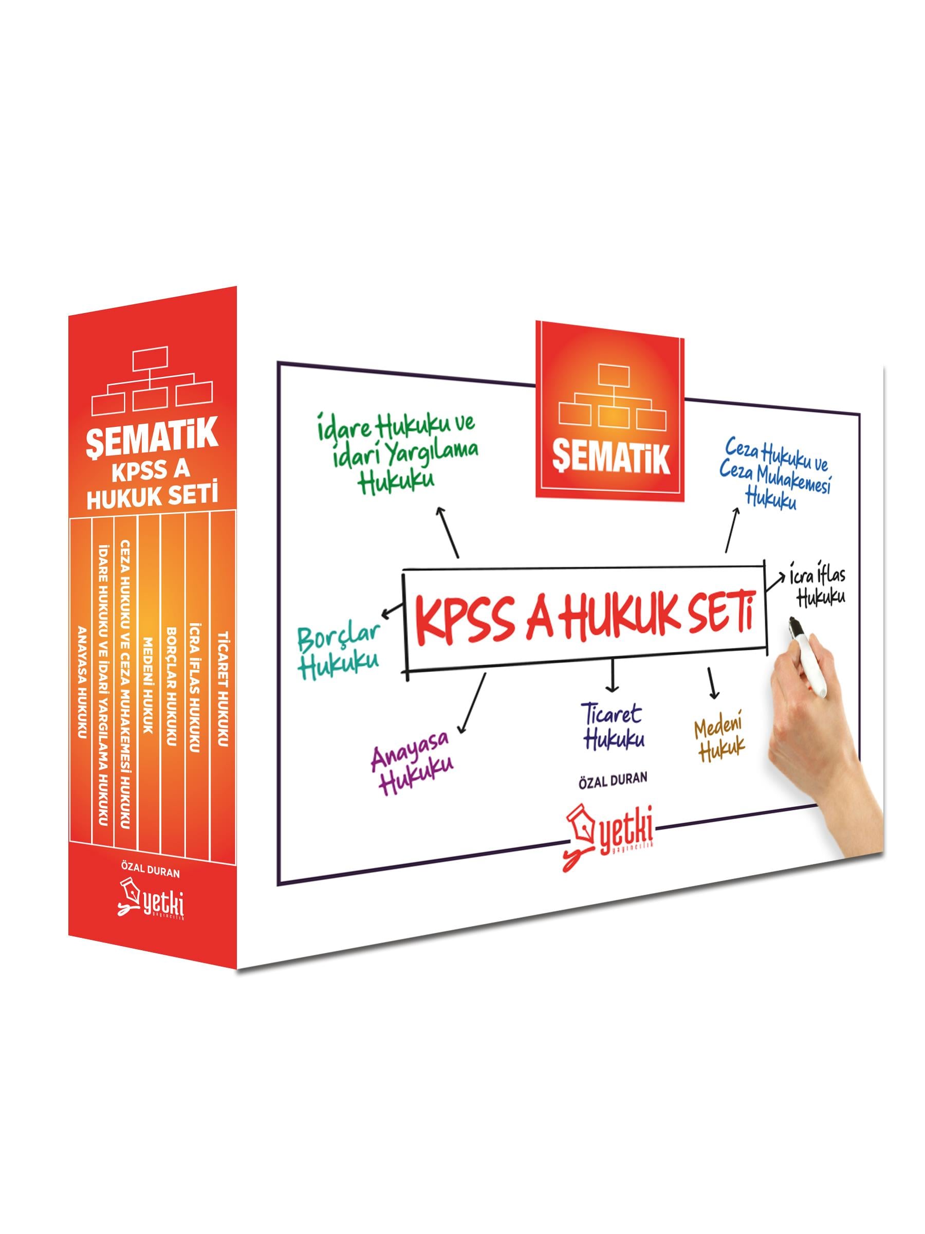 Şematik KPSS A Hukuk Seti 2026