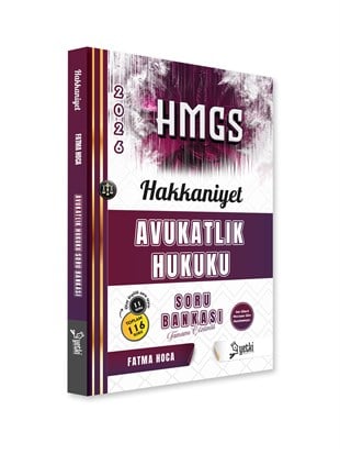 HAKKANİYET AVUKATLIK HUKUKU SORU BANKASI 2026
