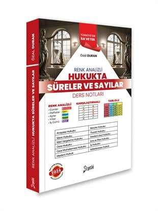 RENK ANALİZLİ SÜRELER SAYILAR DERS NOTLARI 2026