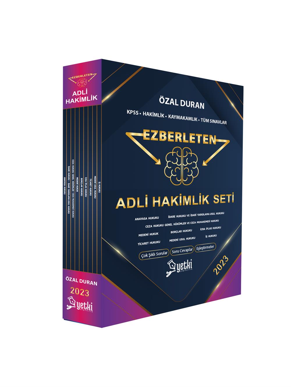 ADLİ HAKİMLİK EZBERLETEN SET