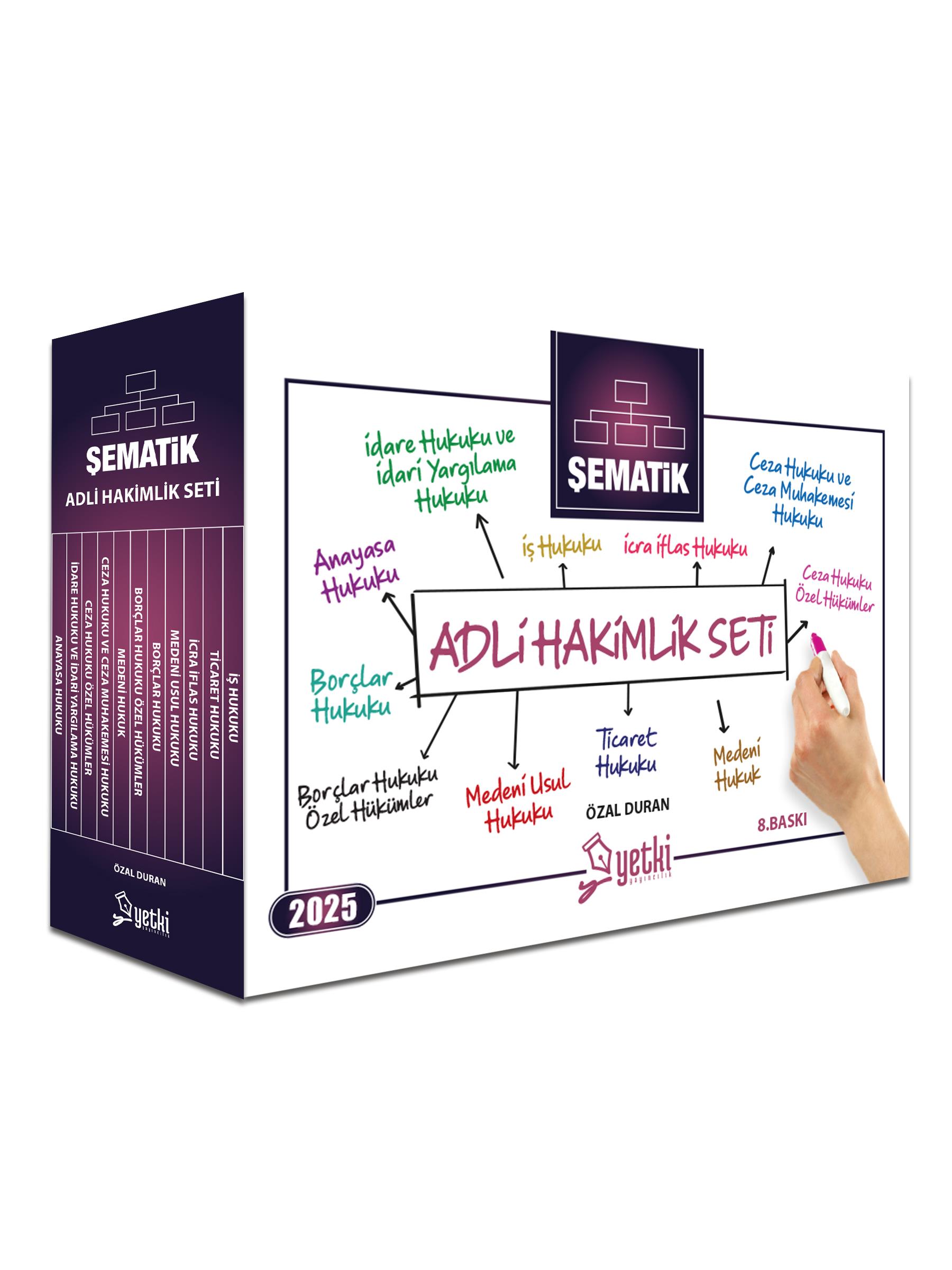 ADLİ HAKİMLİK ŞEMATİK SET 2025