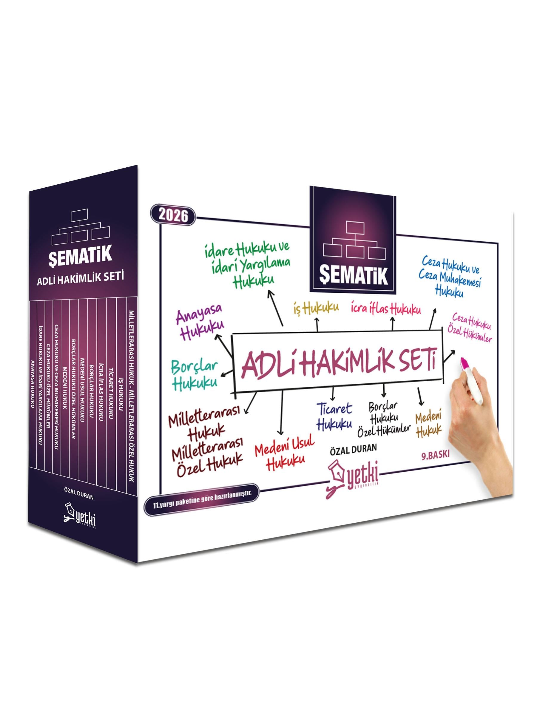 ADLİ HAKİMLİK ŞEMATİK SET 2026