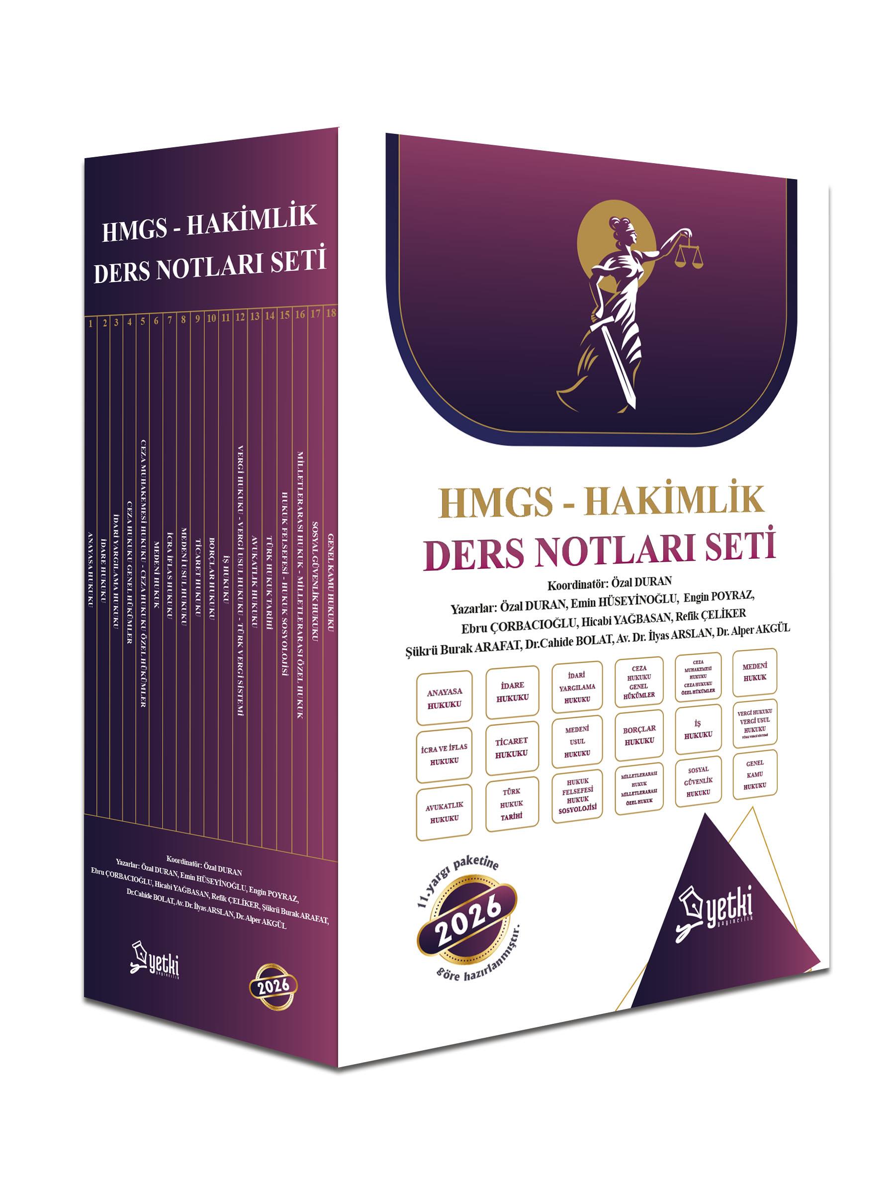ÇSA HMGS VE HAKİMLİK DERS NOTU 2026