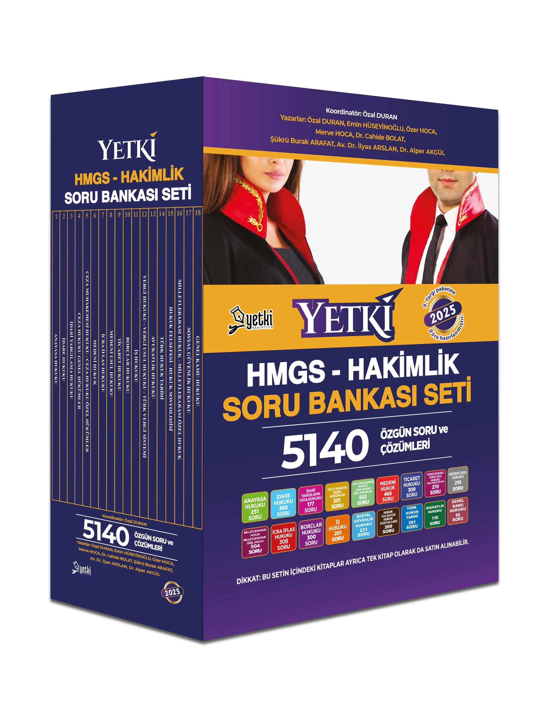 HMGS VE HAKİMLİK SORU BANKASI SETİ 2025
