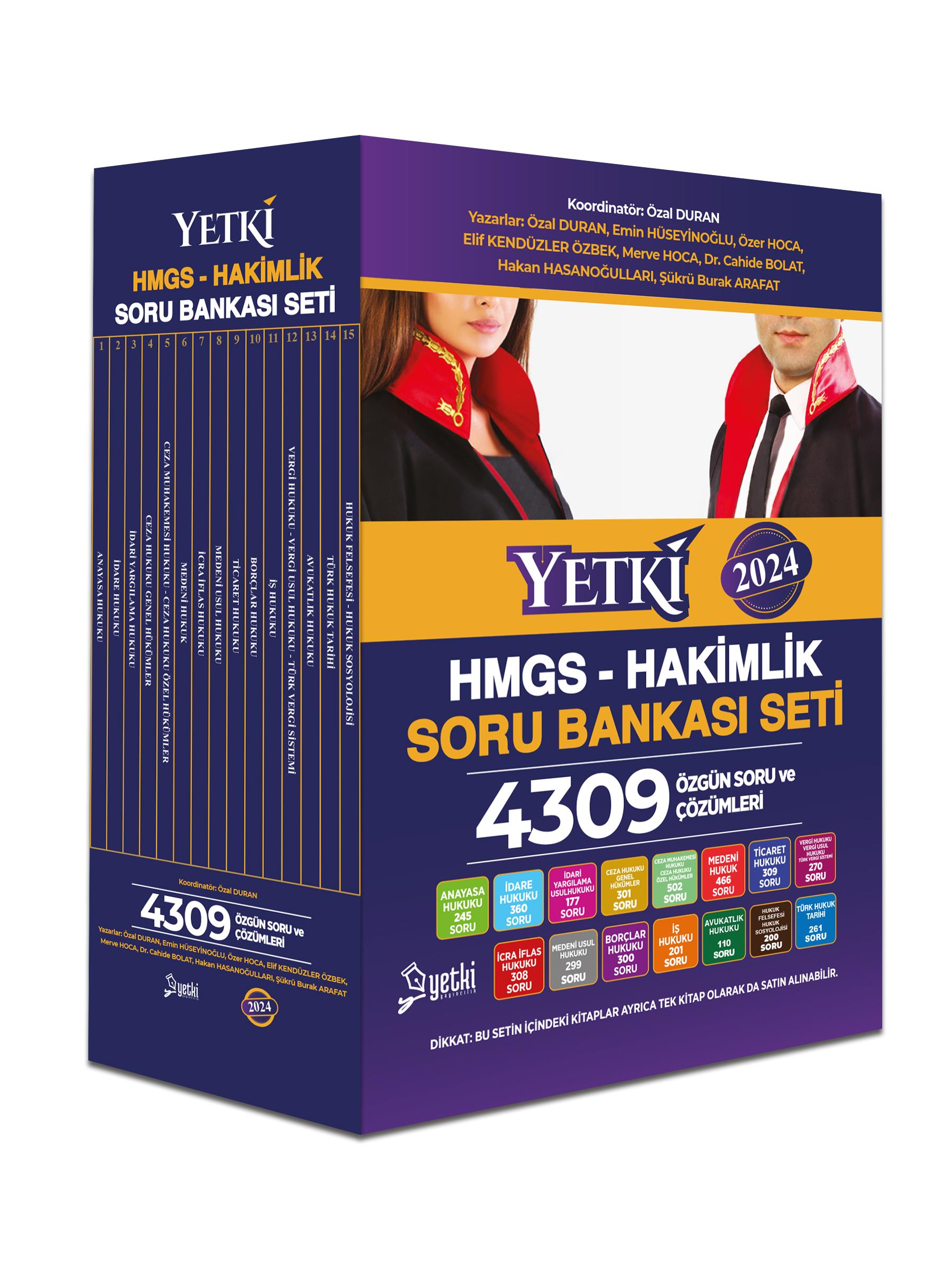 HMGS VE HAKİMLİK SORU BANKASI SETİ 2024