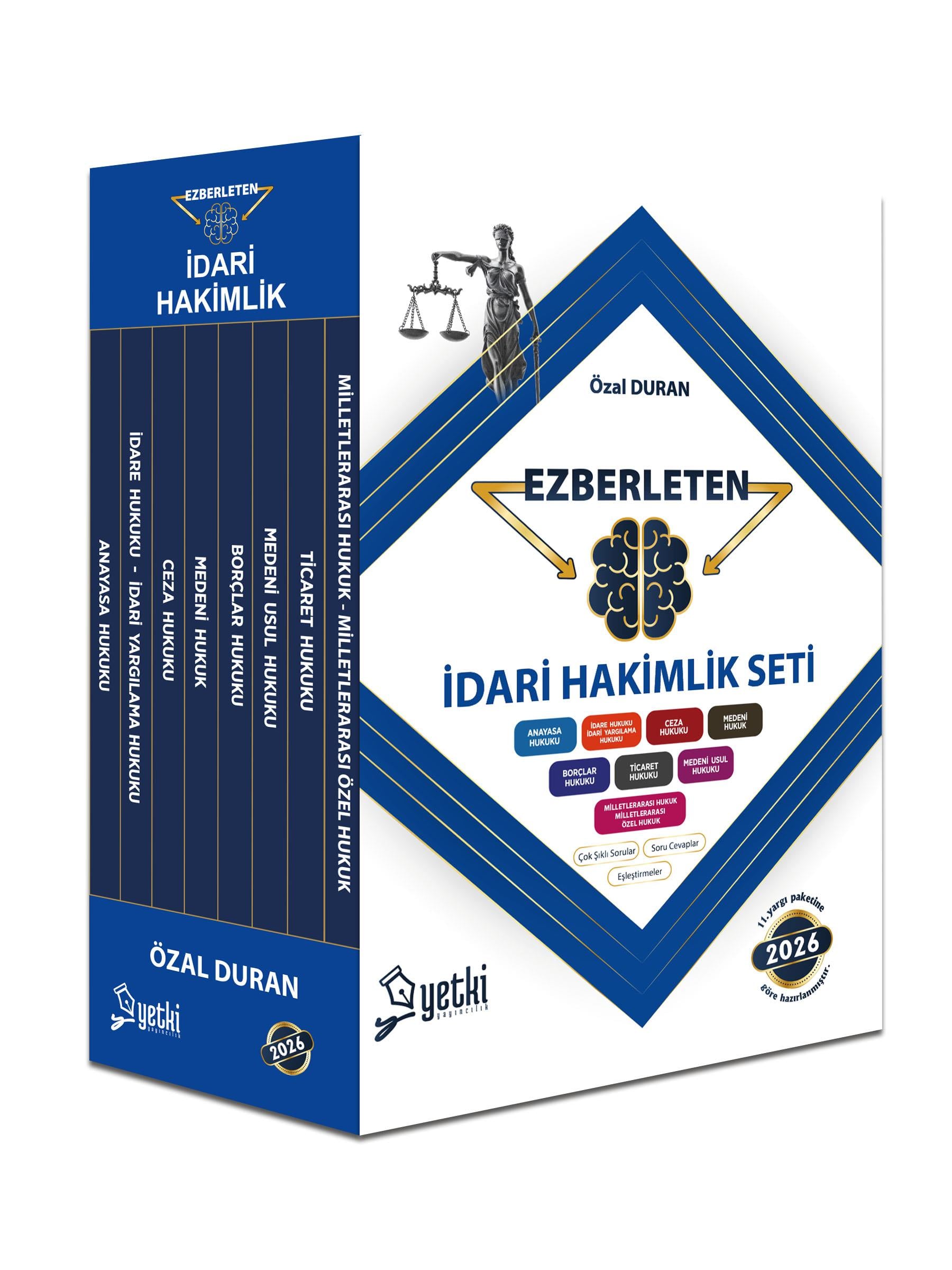 İDARİ HAKİMLİK EZBERLETEN SET 2026
