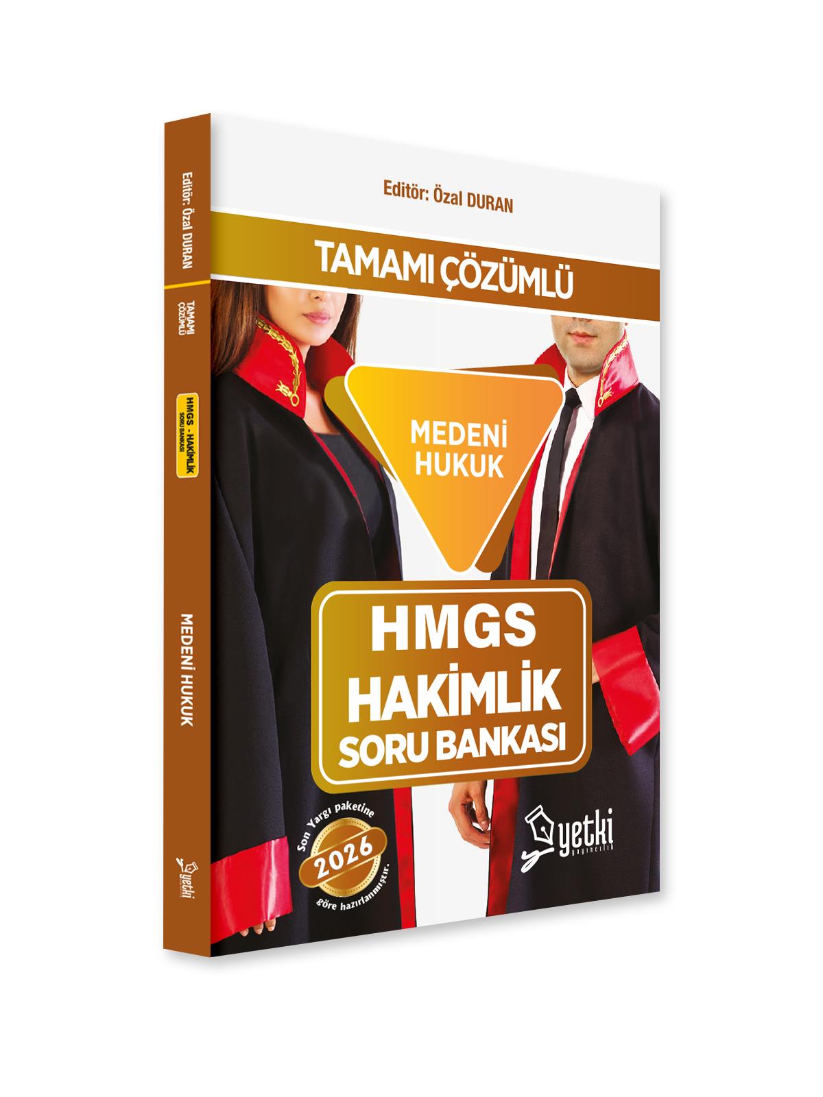 MEDENİ HUKUK HMGS VE HAKİMLİK SORU BANKASI 2026
