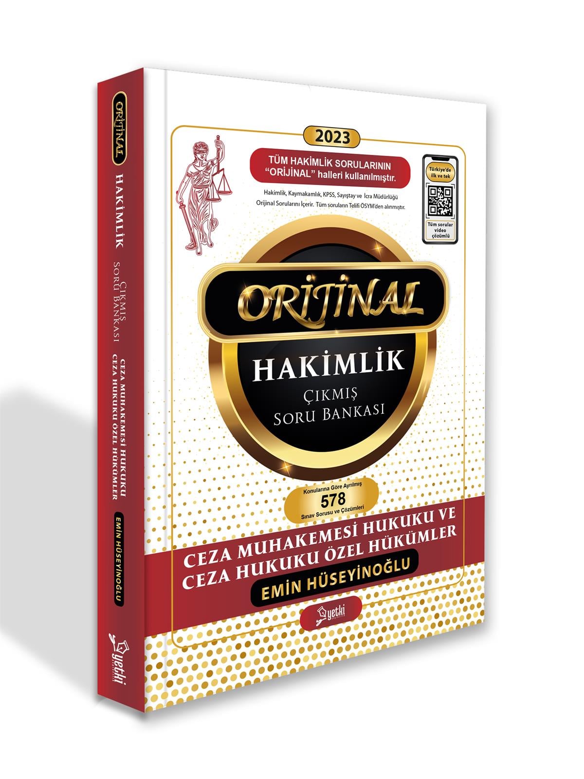 ORİJİNAL CEZA MUHAKEMESİ HUKUKU HAKİMLİK ÇIKMIŞ SORU BANKASI YETKİ YAYINCILIK 2023