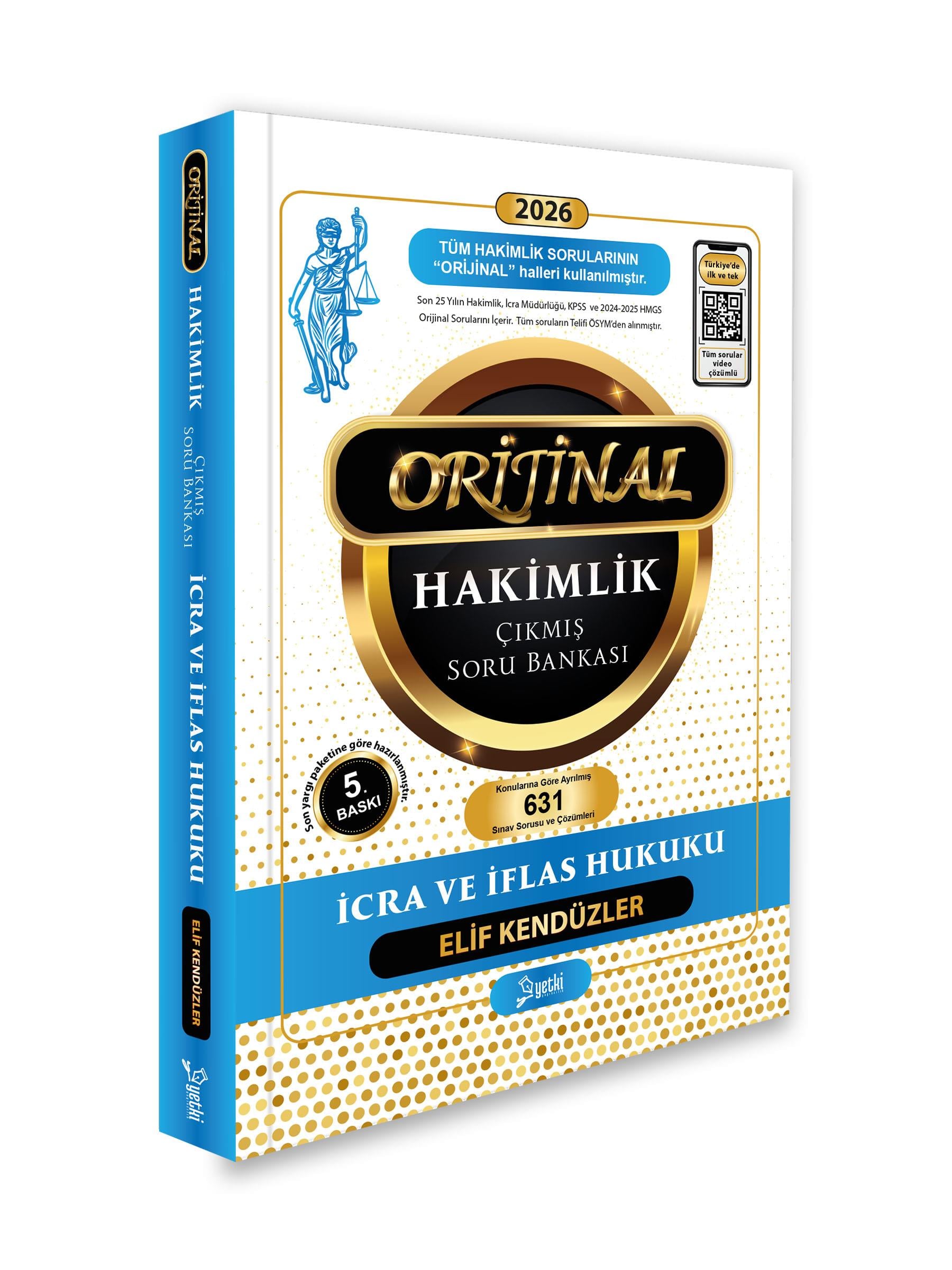 Orijinal icra iflas hukuku hakimlik çıkmış soru bankası 2026