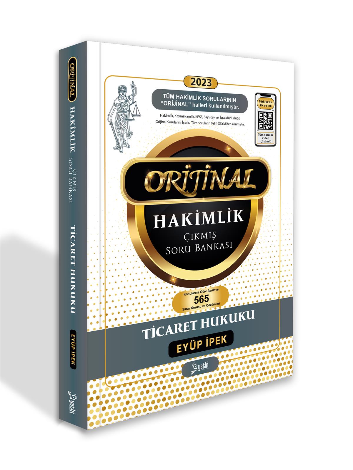 ORİJİNAL TİCARET HUKUKU HAKİMLİK ÇIKMIŞ SORU BANKASI YETKİ YAYINCILIK 2023