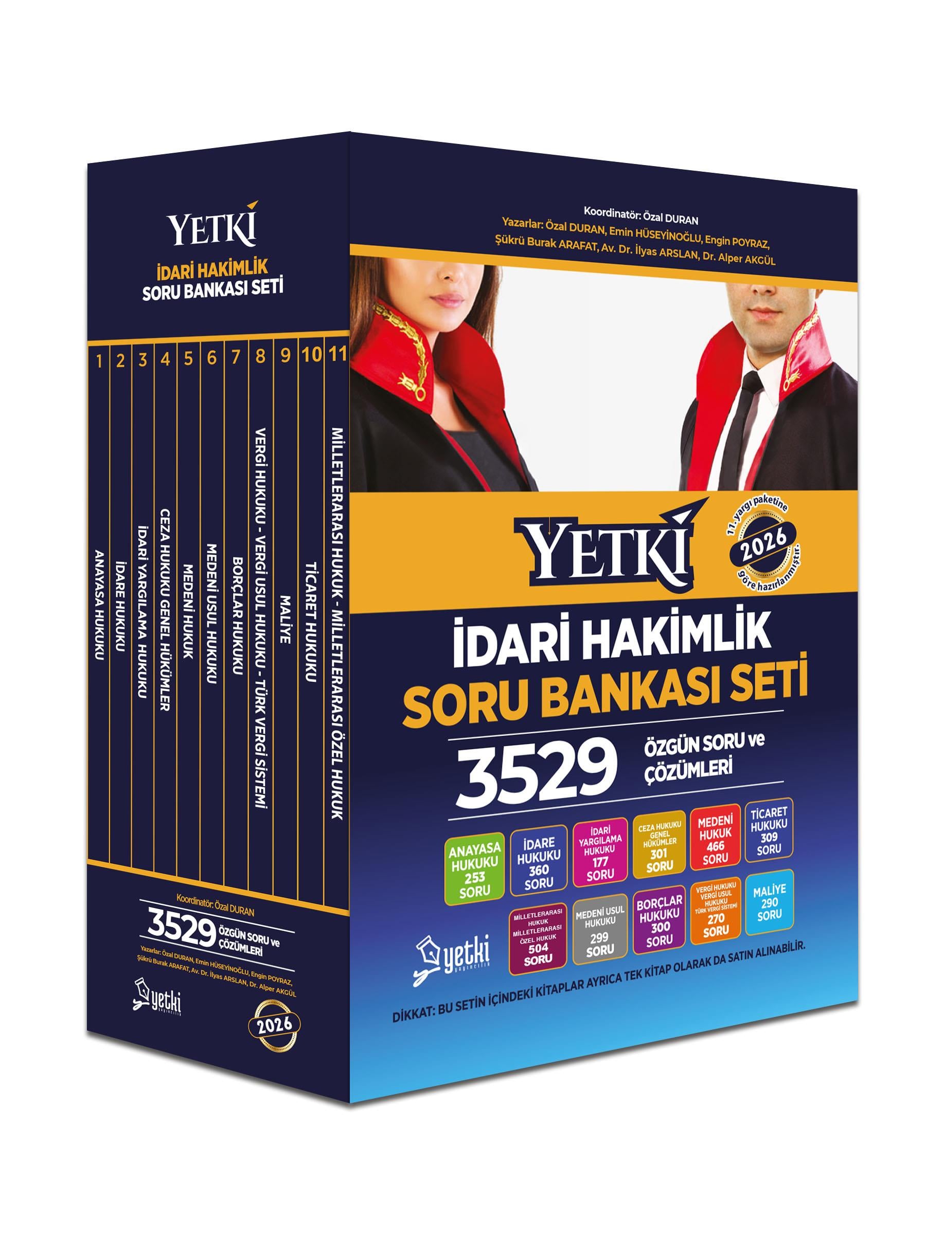YETKİ İDARİ HAKİMLİK SORU BANKASI SETİ 2026
