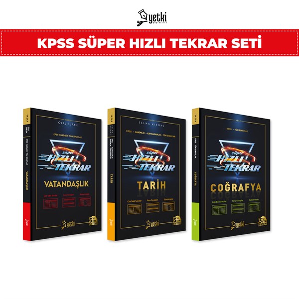 kpss süper hızlı set