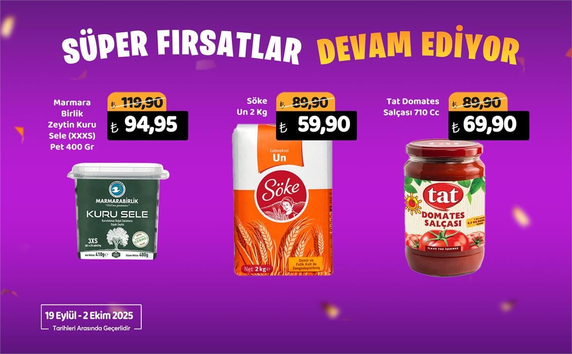 Gıda İndirim fırsatı