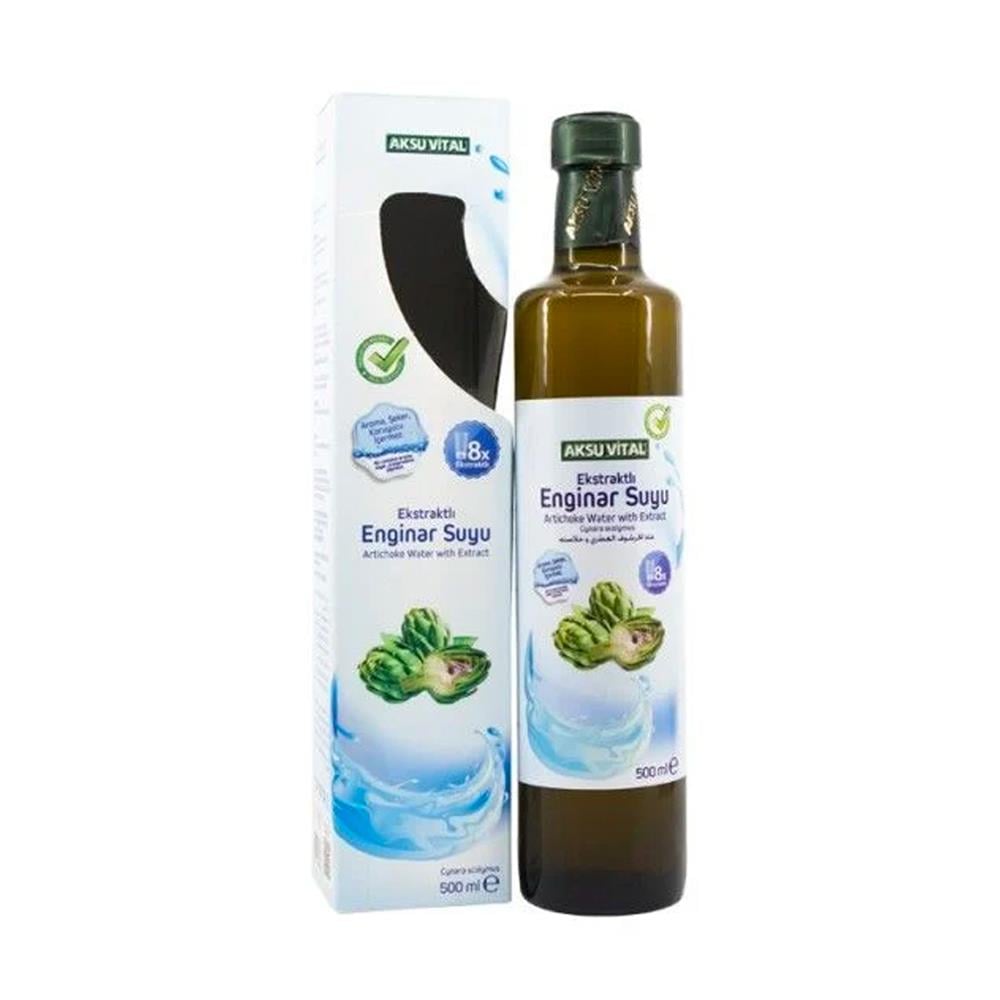 AKSUVITAL EKSTRAKTLI ENGINAR SUYU 500 ML