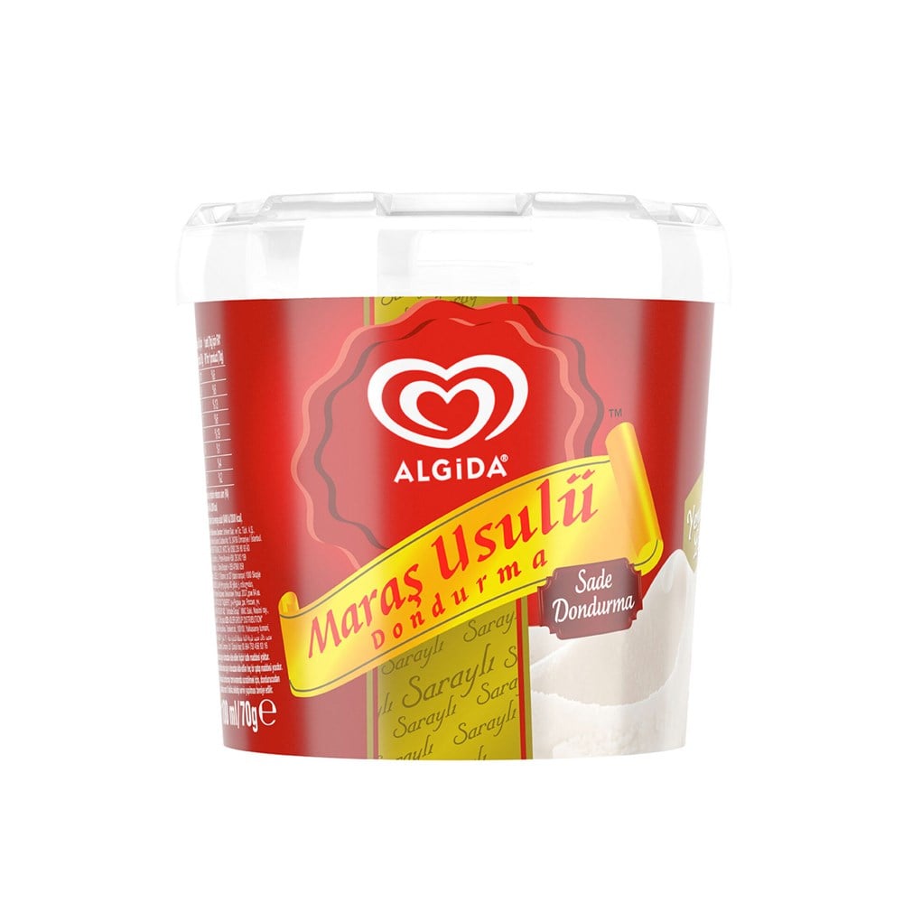ALGIDA MARAS USULU CUP SADE 105 ML