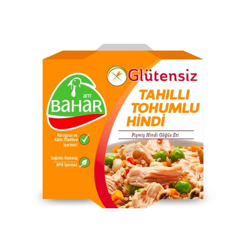 BAHAR HINDI GULUTENSIZ TAHILLI TOHUMLU 185 GR