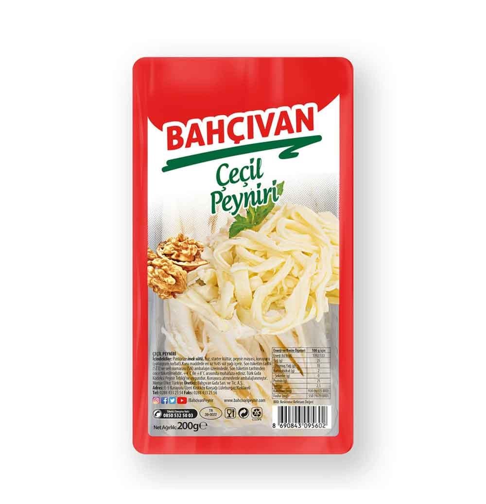 Bahçıvan Çeçil Peyniri 200 Gr