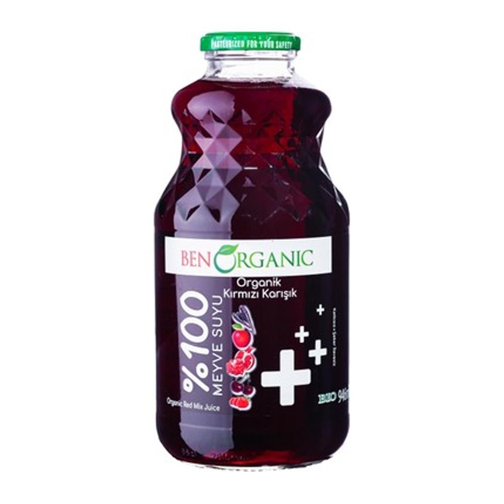 BENORGANIC % 100 KARISIK KIRMIZI MEYVELER 946 ML