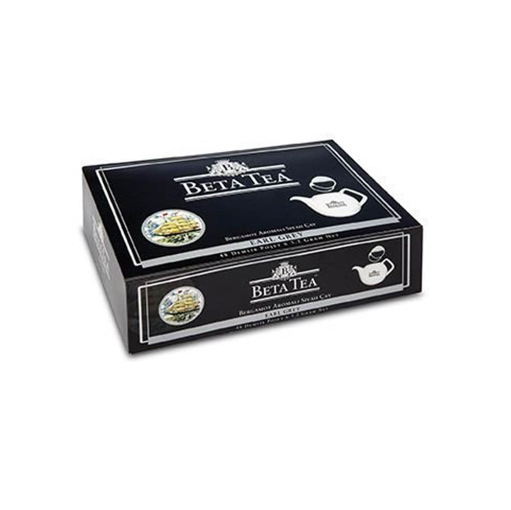 Beta Tea Earl Grey Demlik Poşet Çay 48x3.2 Gr