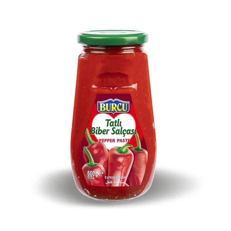 BURCU BIBER SALCASI CAM 600 GR