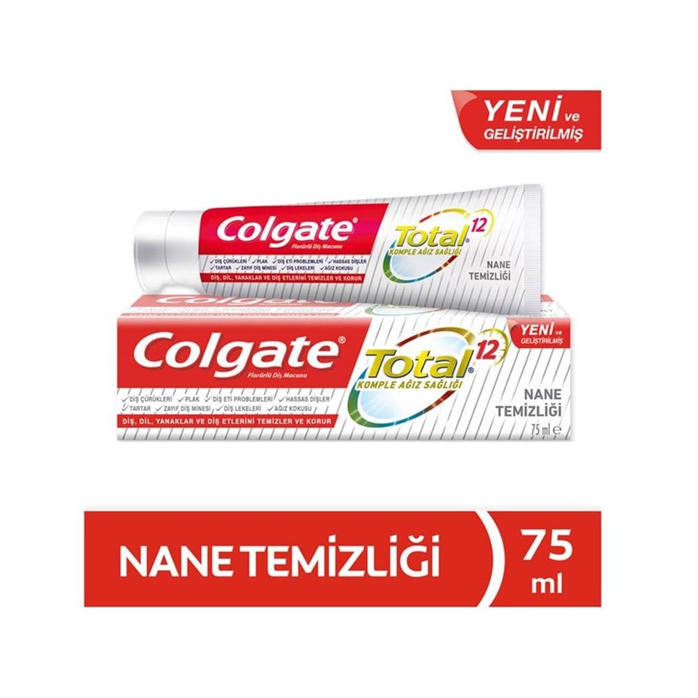 Colgate Diş Macunu Total Nane Temizliği 75 Ml