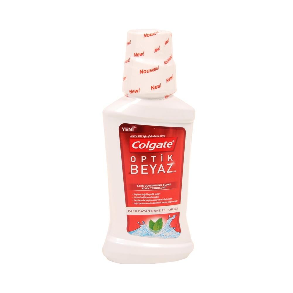 Colgate Plax Ağız Bakım Suyu Optik Beyaz 250 Ml