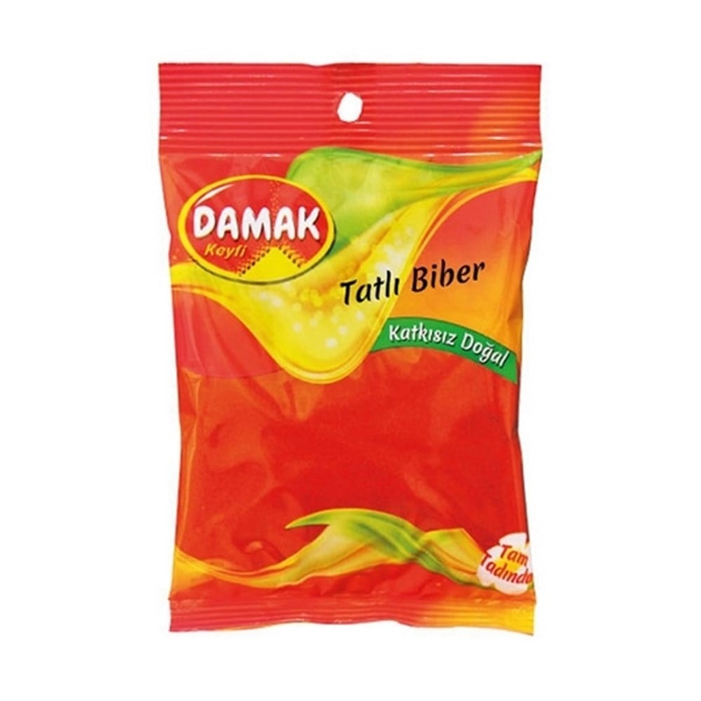 Damak Toz Tatlı Biber 75 Gr