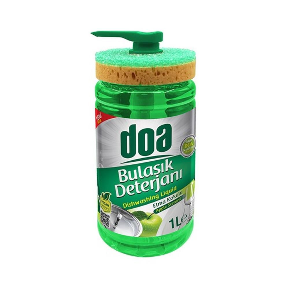 DOA BULASIK DETERJANI POMPALI SUNGERLI ELMA 1 LT