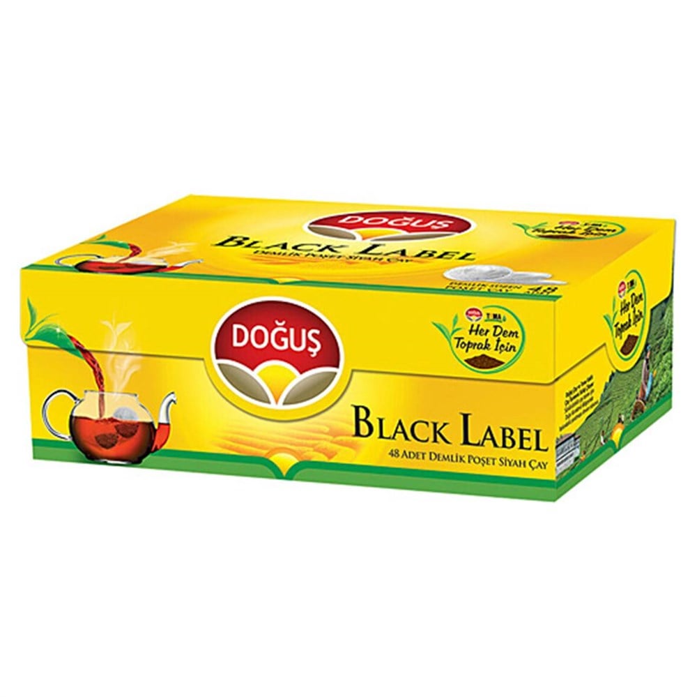 Doğuş Black Label Demlik Poşet Çay 48x3.2 Gr