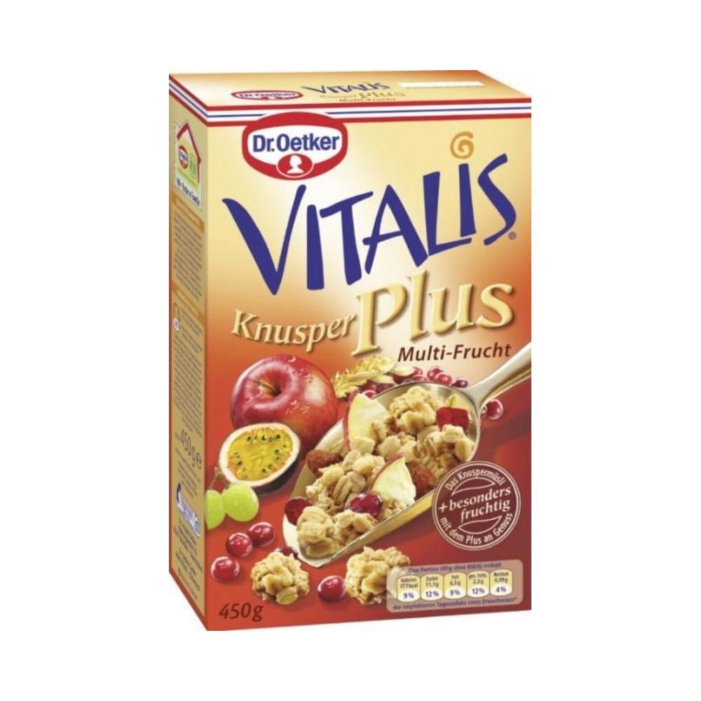 DR.OETKER VITALIS KNUSPERPLUS MULTI MEYVE 450 GR