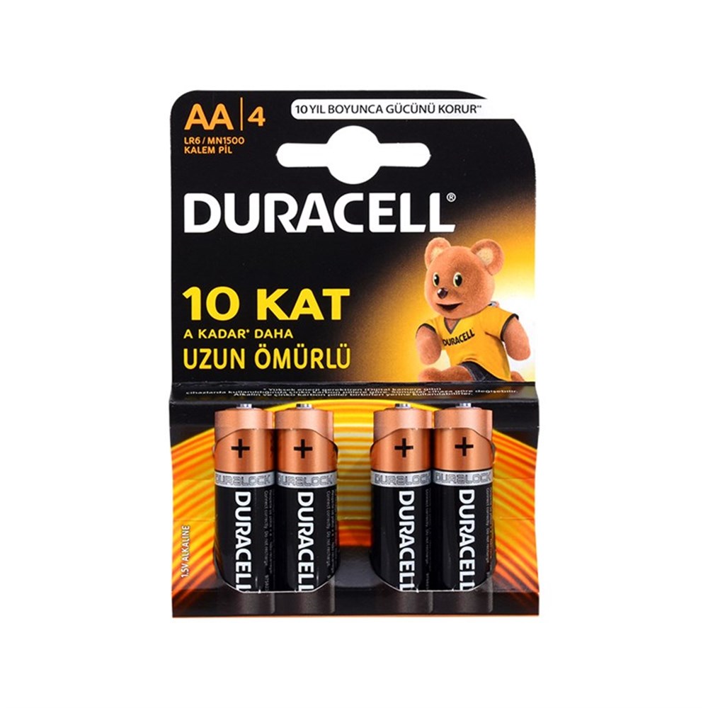 Duracell AA Kalem Pil 4'lü
