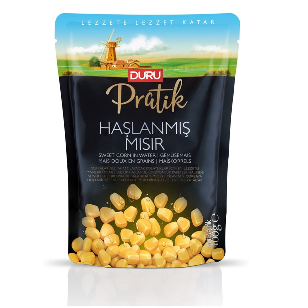 DURU HASLANMIS MISIR 400 GR