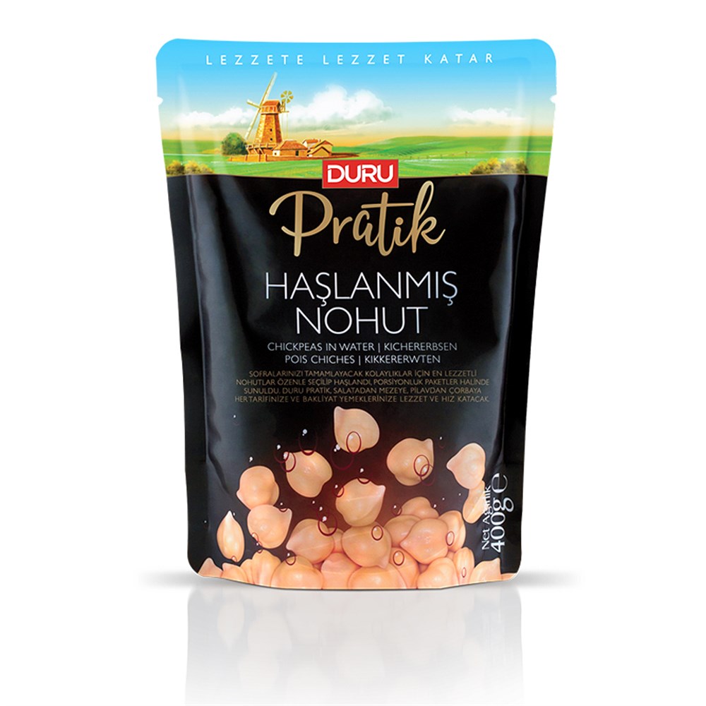 Duru Haşlanmış Nohut 400 Gr