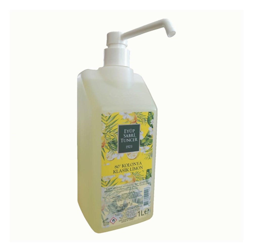 E.SABRI KOLONYA LIMON PET POMPALI 1 LT