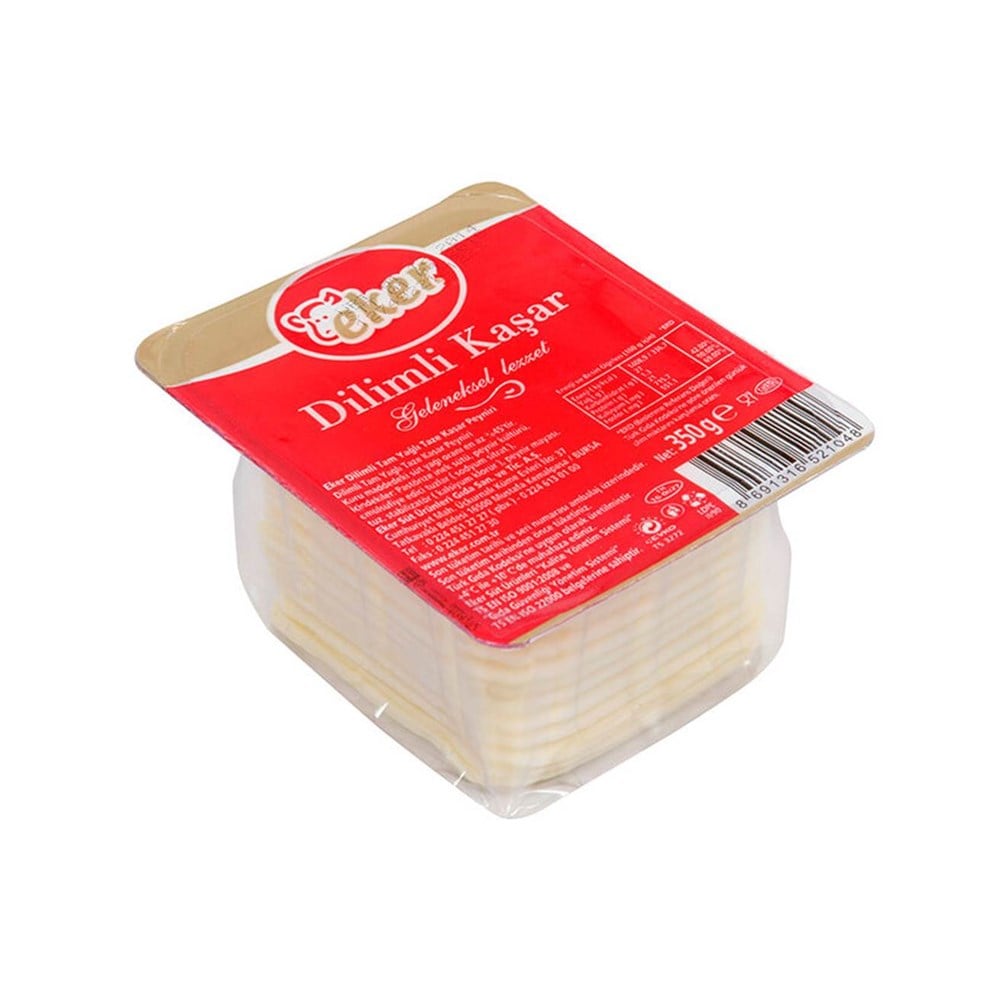 Eker Dilimli Taze Kaşar 350 Gr