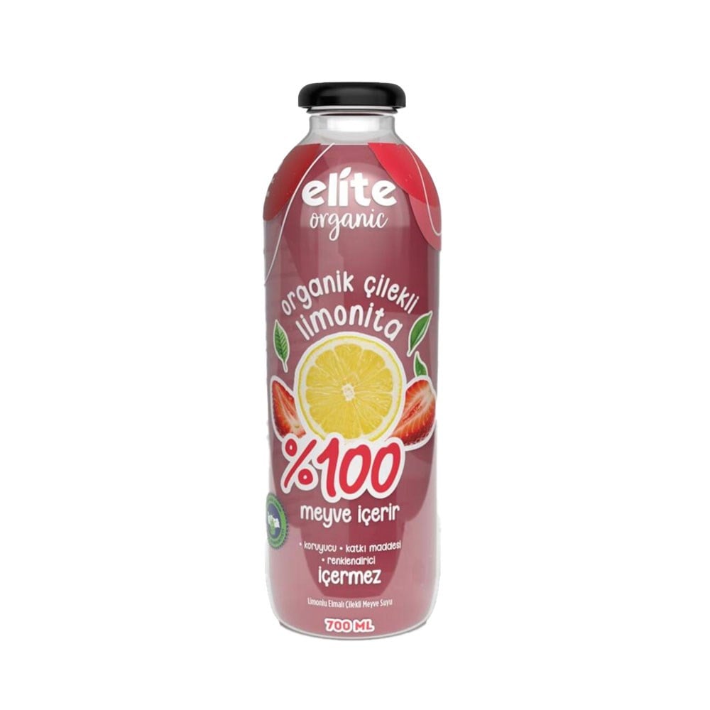 ELITE ORGANIK CILEKLI LIMONATA 700 ML