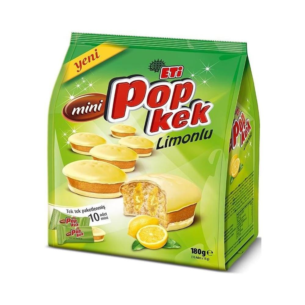 ETI (17642) POPKEK MINI LIMONLU 180 GR